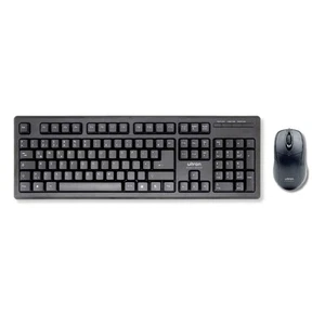 Ultron UMC-200 Ensemble Clavier et Souris USB 800 dpi QWERTZ Allemand Noir - Photo 1/1
