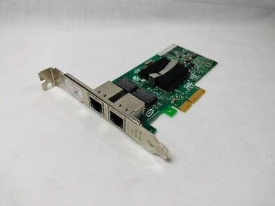Intel D33025 PCI Express Dual Port Gigabit Network Ethernet Card Module - Image 1 of 4