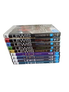 Lewis: Complete Set Series 1-9 (Region 2 DVD) UK Crime Drama - 24 Discs Like New - Picture 1 of 2