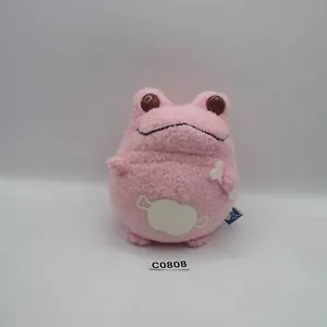 Muñeca de juguete de peluche Keroppi Style Frog C0808 rosa Bandai Banpresto 2004 4,5" Japón - Imagen 1 de 7