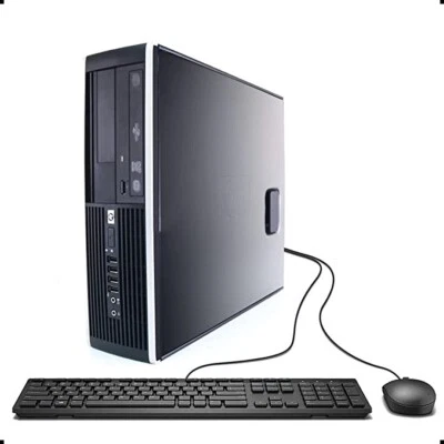 HP Compaq Pro 6400 SFF i3-3220 4GB RAM 500GB HDD desktop PC system - Image 1 of 2