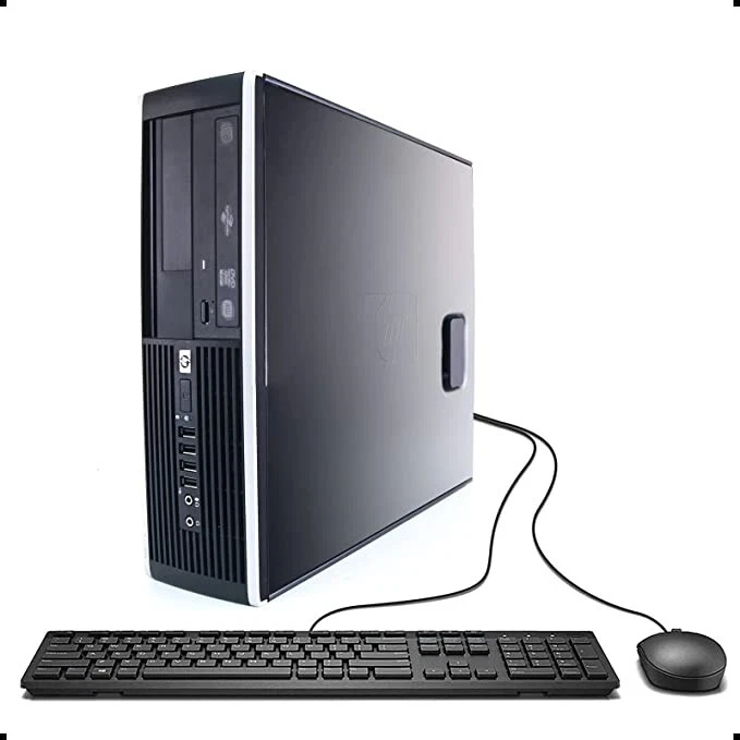HP Compaq Pro 6400 SFF i3-3220 4GB RAM 500GB HDD desktop PC system - Image 1 of 2