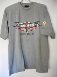 2007 Harley Davidson HOG Brazil Graphic Tee T-Shirt Double Side Biker Motorrad - Bild 1 von 8