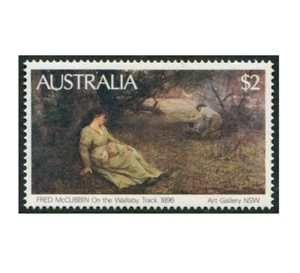 Australia Painting Series 1981 McCubbin estampilla única de 2 USD sin montar o nunca montada, limpia y fresca - Imagen 1 de 1