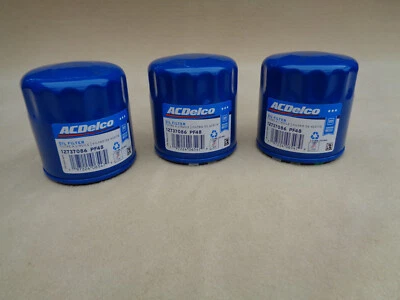 3x Ölfilter PF48  NEUE #  ACDelco CTS Corvette C6 Escalade Tahoe Hummer H2 H3 - Bild 1 von 3