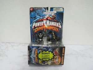 POWER RANGERS DINO THUNDER QUADRO BATTLIZADO NEGRO POWER RANGER CON VIDEO EXTRA - Imagen 1 de 1