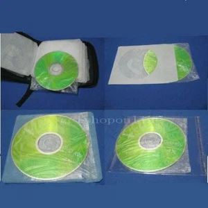 300 PCS CD Disc Storage Holder Plastic Sleeve Case for CD DVD R BD LP Music - Picture 1 of 1