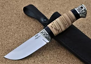 Elmax ROSTFREI Outdoor Jagd Messer Nazarov Knives Russland Handarbeit HRC62 Заяц - Bild 1 von 11