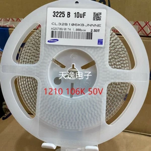 1000PCS For Samsung MLCC SMD SMT Ceramic Capacitor 1210 10UF 50V 106K X7R 10% - Afbeelding 1 van 1