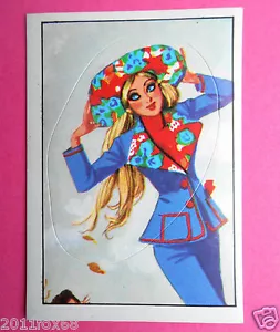 figuren vignetten chromos aufkleber bildkarten figur barbie 186 panini 1976 - Bild 1 von 1
