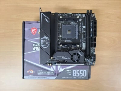 MSI MPG B550I GAMING EDGE WIFI AM4 Mini ITX Motherboard - Image 1 of 4