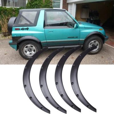 Kit de carrocería flexible más ancha arcos de rueda 3,5" DMS para Geo Tracker LSi guardabarros llamaradas Foto 1 de 4