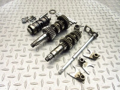 06-09 Hyosung GT250R 2008 transmisión OEM tambor cambio horquillas lote Foto 1 de 4