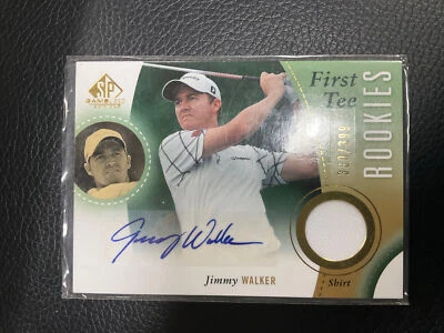 2014 SP Game Used Edition First Tee Rookies /399 Jimmy Walker Auto RC Autograph - Image 1 of 2