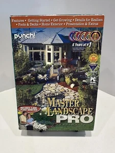 Punch Software! Master Landscape Pro Version 10 Windows 98 or higher - Picture 1 of 10