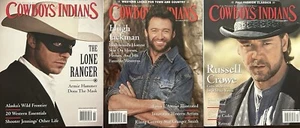 Cowboys & Indians Magazine Bundle - Russell Crowe, Armie Hammer, Hugh Jackman - Picture 1 of 3