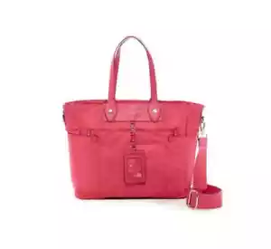 Borsa con pannolini rosa Marc by Marc Jacobs nylon eliz-a-baby $348 nuova - Foto 1 di 7