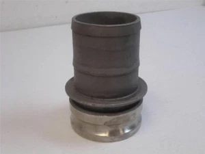 Ever-Tite  316SS-4E  4" Male Coupler x Hose Shank Cam & Groove - Picture 1 of 10