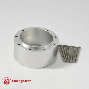 2.0" Steering Wheel Hub Adapter Extension Spacer for 9 Bolt Satin - Picture 1 of 3