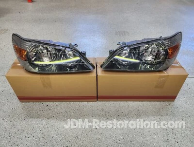 Is200 / Is300 / Altezza Aftermarket Headlights 1JZ 2JZ 3SGE Jdm Turbo - Image 1 of 4