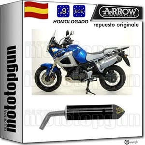ARROW TUBO ESCAPE HOM MRT NEGRO C YAMAHA XT 1200 Z SUPER TENERE 2016 16 2017 17 - Imagen 1 de 3
