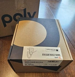 Poly SAVI 7310 Office Over Ear Wireless DECT Headset S7310-M CD 7S439AA#ABA, NEW - Zdjęcie 1 z 3