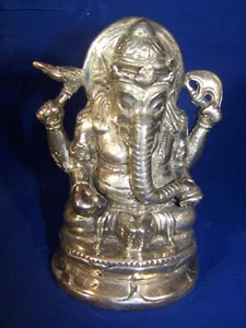 Ganesha aus Indonesischer Bronze in klein Figur C - Bild 1 von 4