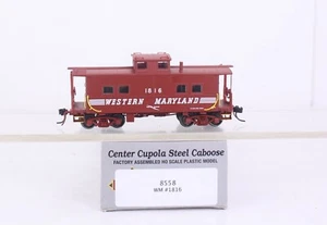 HO Proto 2000 #8558 Western Maryland NE Center Cab Steel Caboose WM 1816 - Picture 1 of 10