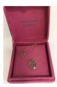 Pippa kleine 18k Aquamarin Turmalin Halskette 2800 $ - Bild 1 von 6