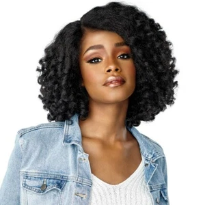 SENSATIONNEL EMPRESS CURLS KINKS&CO SYNTHETIC LACE FRONT WIG - ROLE MODEL - Picture 1 of 20