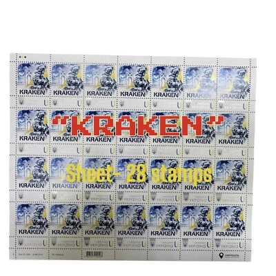 División “KRAKEN” de la Dirección Principal de Inteligencia de Ucrania. 28 sellos Foto 1 de 4