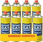 4 X Butane Gas Bottles Canisters For Portable Stoves Cookers Grill Heater W Wand