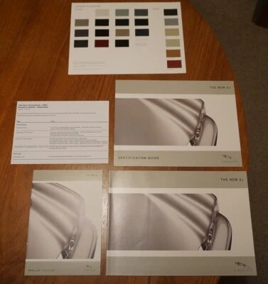 2003 2004 05 Jaguar XJ XJ6 XJ8 3.0 3.5 4.2 SE Sport XJR juego de folletos súper completo Foto 1 de 2