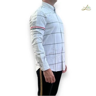 Thom Browne Striped Shirt Size 3 - Image 1 of 4