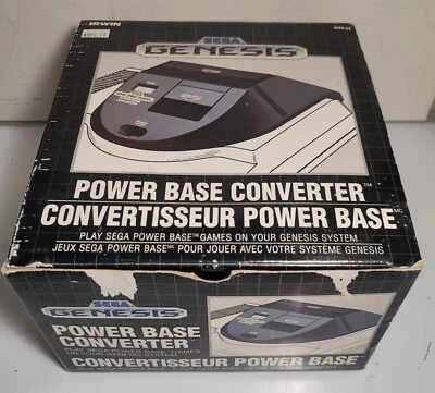 Sega Genesis Power Base Converter IN BOX, NO MANUAL, UNTESTED - Image 1 of 4
