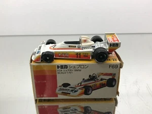 TOMICA JAPAN F69 CHEVRON B42 BMW #11 -WHITE 1:51- GOOD IN BOX - 304 - Imagen 1 de 7