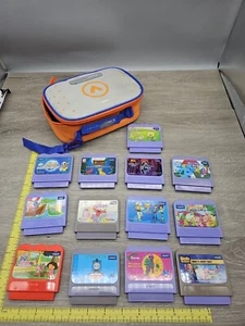 13 VTech V-Smile Games: Lion King Spongebob Squarepants, Alphabet Park Adventure - Picture 1 of 15