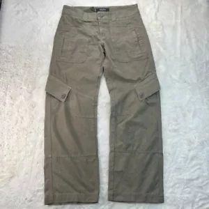 Billy Blues Womens Size 6 Green Ripstop Cargo Pants Pockets Made in USA - Picture 1 of 19