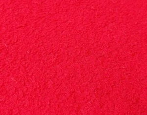 Jersey Fino Forro Polar Sherpa Piel Tejido Rojo - Imagen 1 de 1