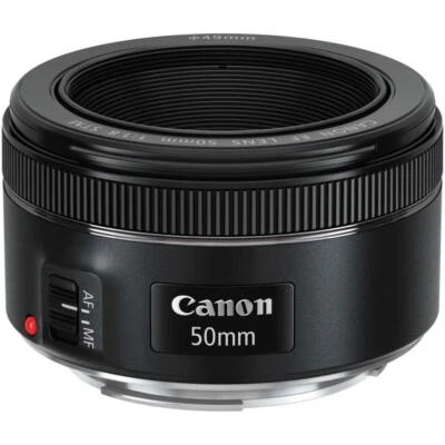 Canon EF 50mm F/1.8 STM Prime Lens.  1 Year Warranty - Image 1 of 2