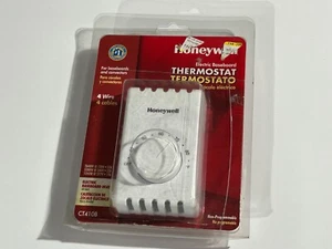 Termostato Zócalo Eléctrico Manual Honeywell CT410B - NUEVO NUNCA INSTALADO - Imagen 1 de 6