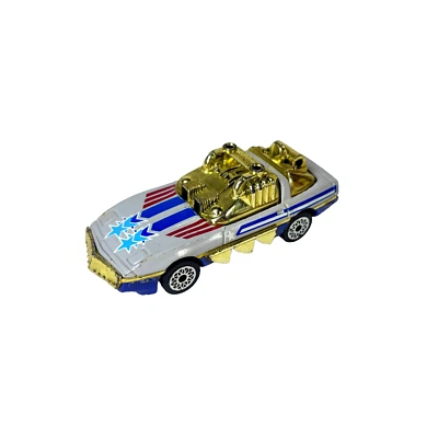 1983 Matchbox Road Blasters THUNDER GUNNER Chevy Corvette Battle Car - Image 1 of 4
