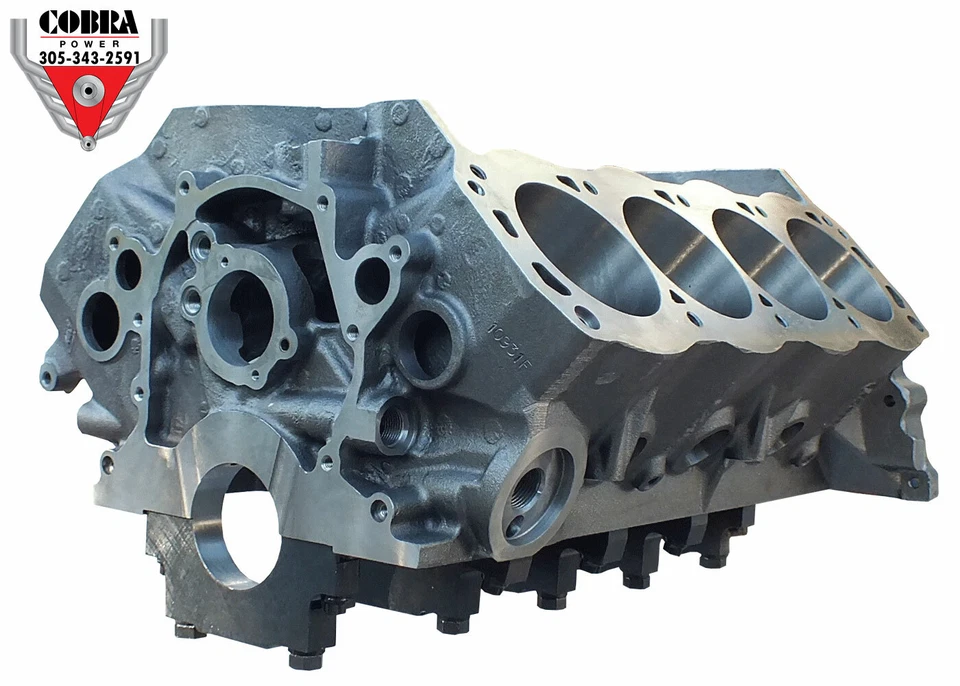 Dart Blem 31384185 SB Ford Iron Eagle Bare Block 302m X 4.000 Bore 4 Bolt Caps