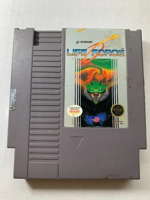 JUEGO LIFE FORCE ORIGINAL Sistema Nintendo CLÁSICO 1985 NES Probado! Foto 1 de 4