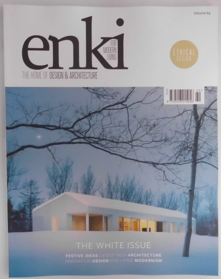 Enki magazine #69 2025 Modern Sustainable Living. The White Issue: Festive Ideas - Image 1 of 1