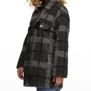 NVLT Berber karierte Oversize Hemdjacke Shaket Gr. Small - Bild 1 von 7