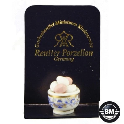 Reutter Porzellan Eierschüssel / Egg Bowl Puppenstube Dollhouse 1:12 Art 1.914/0 - Bild 1 von 4