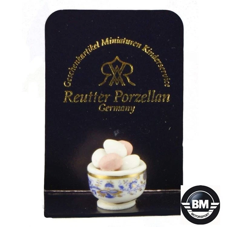 Reutter Porzellan Eierschüssel / Egg Bowl Puppenstube Dollhouse 1:12 Art 1.914/0 - Bild 1 von 4