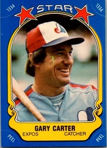 1981 Fleer Star Sticker #73 Gary Carter - Bild 1 von 2