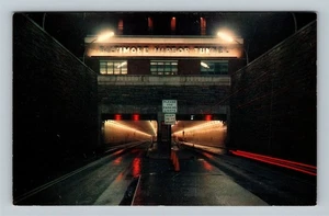 Harbortunnel Eingang, Fairfield Portal, Baltimore Maryland Vintage Postkarte - Bild 1 von 2